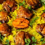 a plate of Zambian cusine