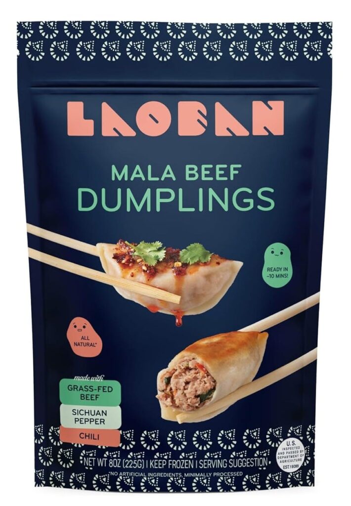 a bag of Laoban Dumplings