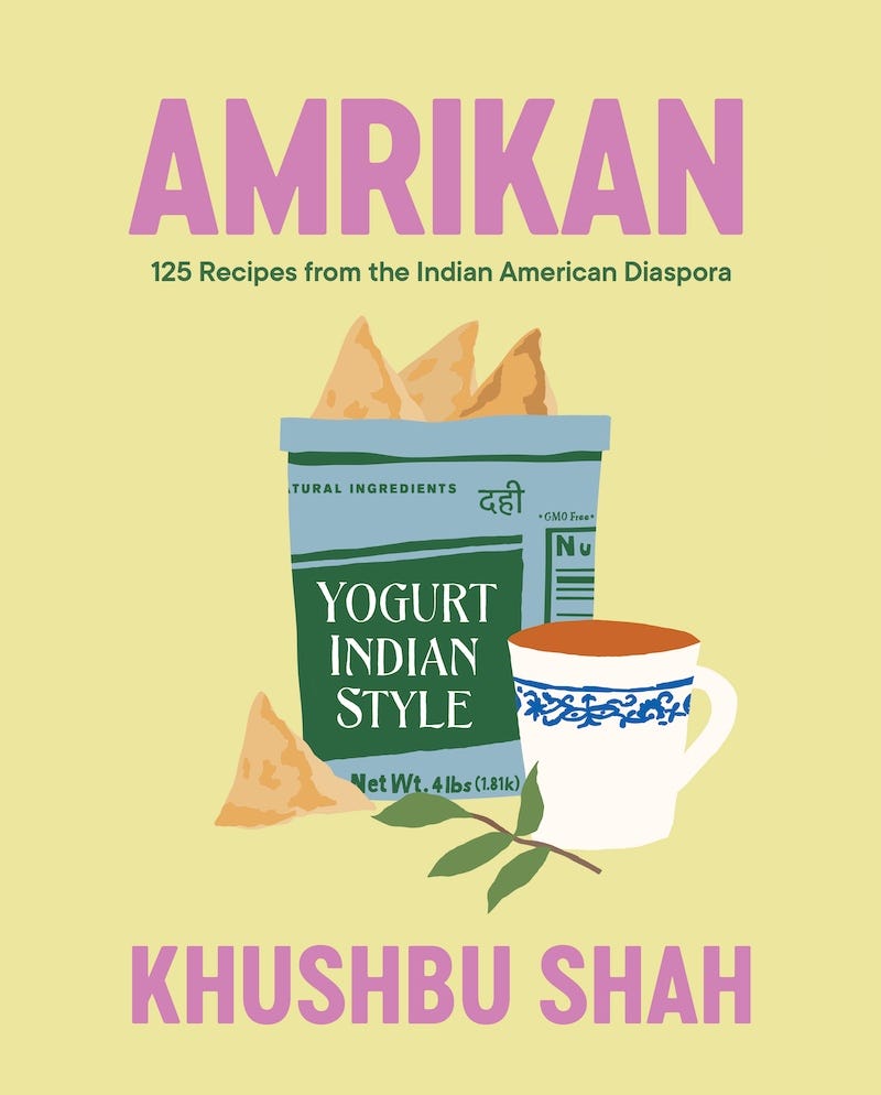 Cover of the cookbook Amrikan by Khushbu Shah