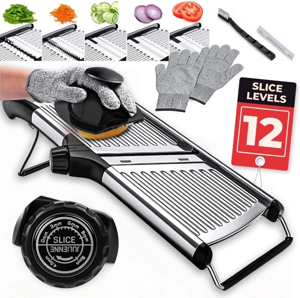 Gramercy Adjustable Mandoline Food Slicer