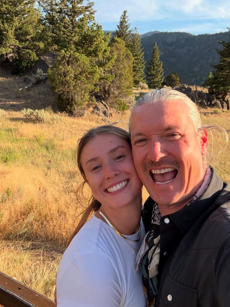 Chef Jason Dady and daughter Jaycie smiling