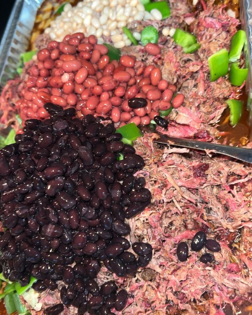 Native Soul Cuisine: native beans and braised meat