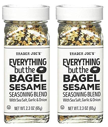 2 bottles of Trader Joe's Everything but The Bagel Sesame Seasoning Blend