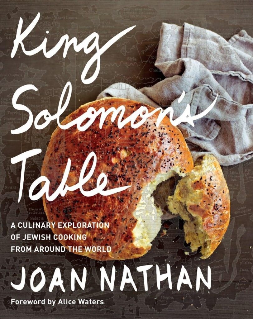 The cover of Joan Nathan's book King Solomon's Table: A Culinary Exploration of Jewish Cooking from Around the World