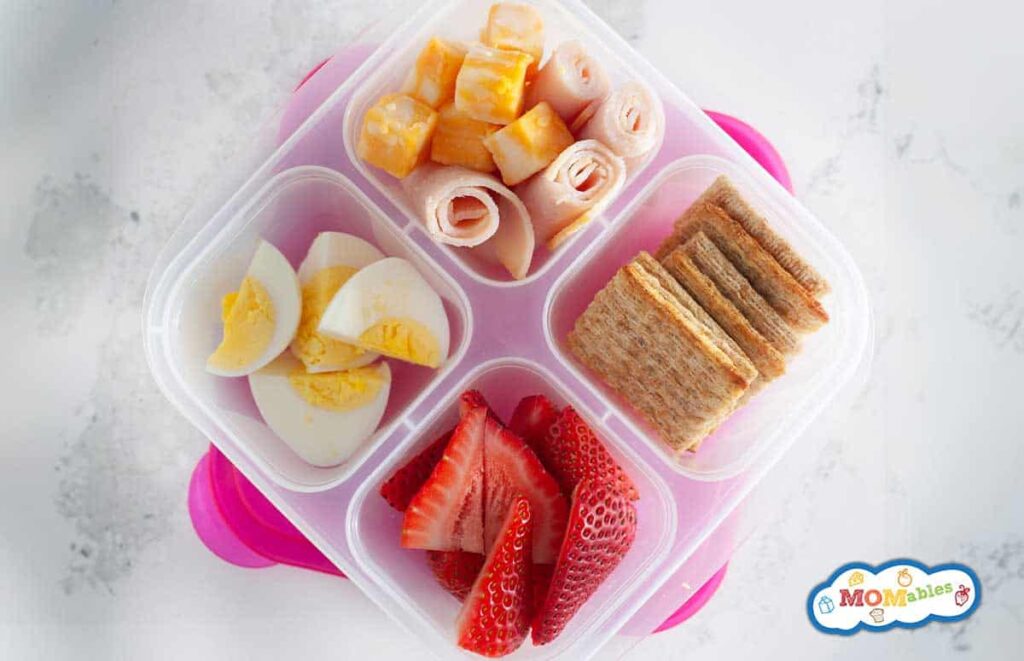 homemade protein lunchable