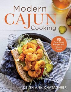 The cover of Leigh Ann's cookbook: Modern Cajun Cooking