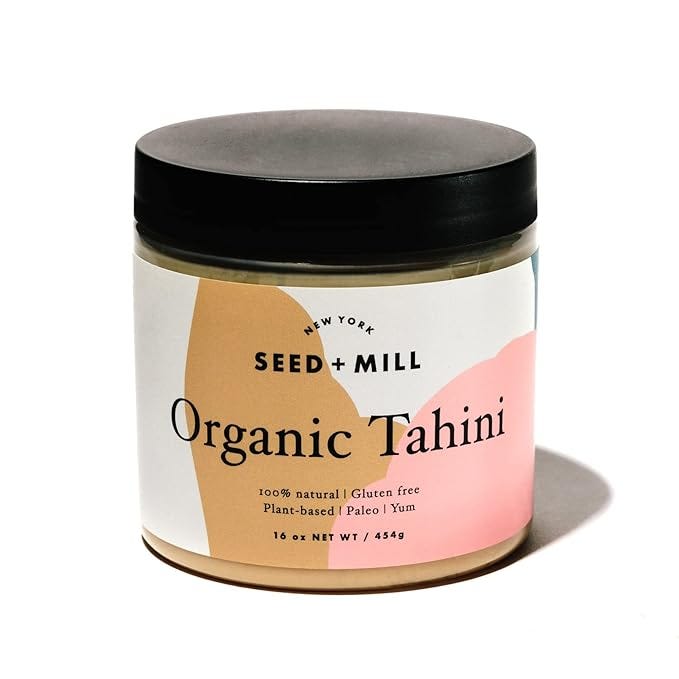 Jar of Seed + Mill organic tahini