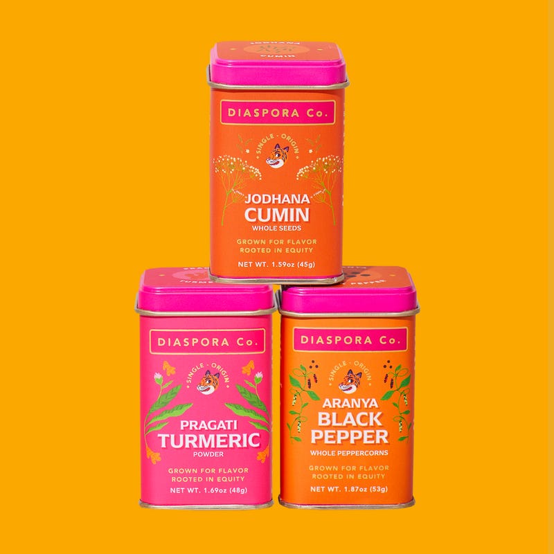The Trio from Diaspora Co. Spices