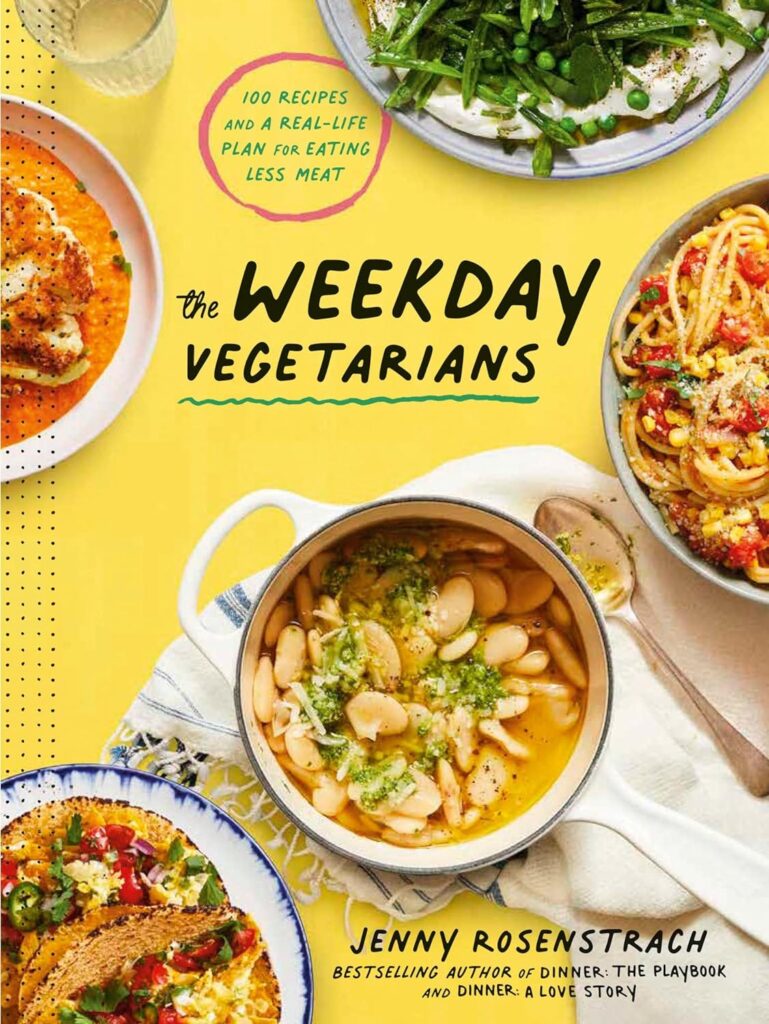 the cover of the cookbook The Weekday Vegetarians