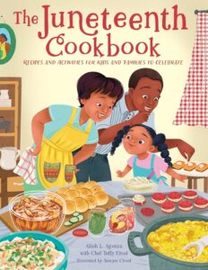 Cover of The Juneteenth Cookbook, with Chef Taffy Elrod